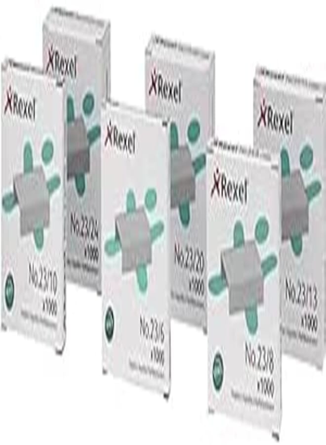Rexel 23/20 staples 1000 staples silver